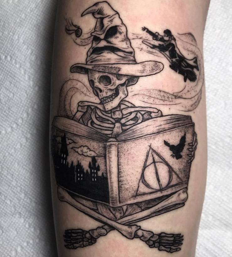 Harry Potter 10 Sorting Hat Tattoos Fans Will Love Harry Potter 10 Sorting Hat Tattoos Fans Will Love